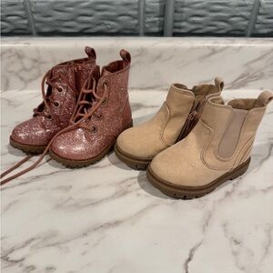 Toddler girls boots size 5 - lot of 2